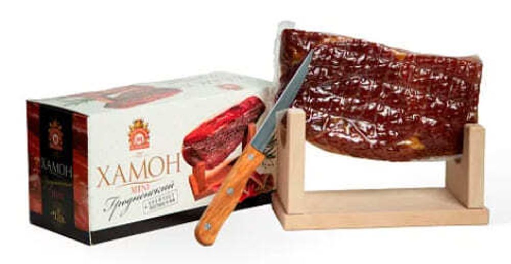 Белорусские деликатесы &quot;Хамон Гродненский&quot; сырокопченый - купить с доставкой на дом по Москве и области