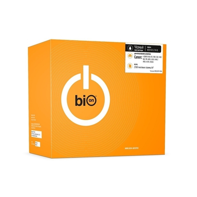Bion BCR-FX-9/FX-10 Картридж для Canon ( i-SENSYS FAX-L95, 100, 120, 140, 160, MF-4018, 4120, 4140, 4150, 4270, 4320d) (2000  стр.),Черный, с чипом