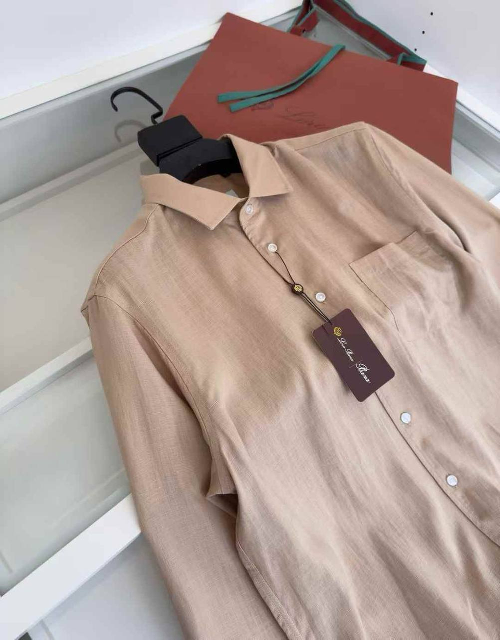 Льняная рубашка Loro Piana