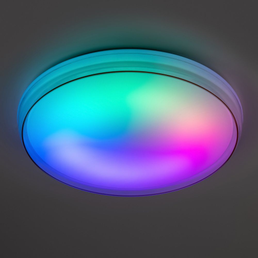 Светильник потолочный светодиодный ЭРА Классик с ДУ SPB-6-80-RC Solar RGBD с ДУ динамическое 80Вт