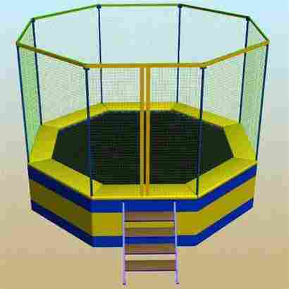 Батутная арена "Мини", круглая 4x4x3 м