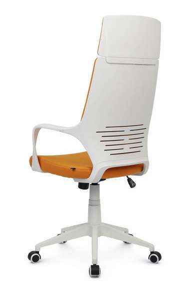 Кресло Iq Rv RCH 8989 Белый пластик/Оранжевый
