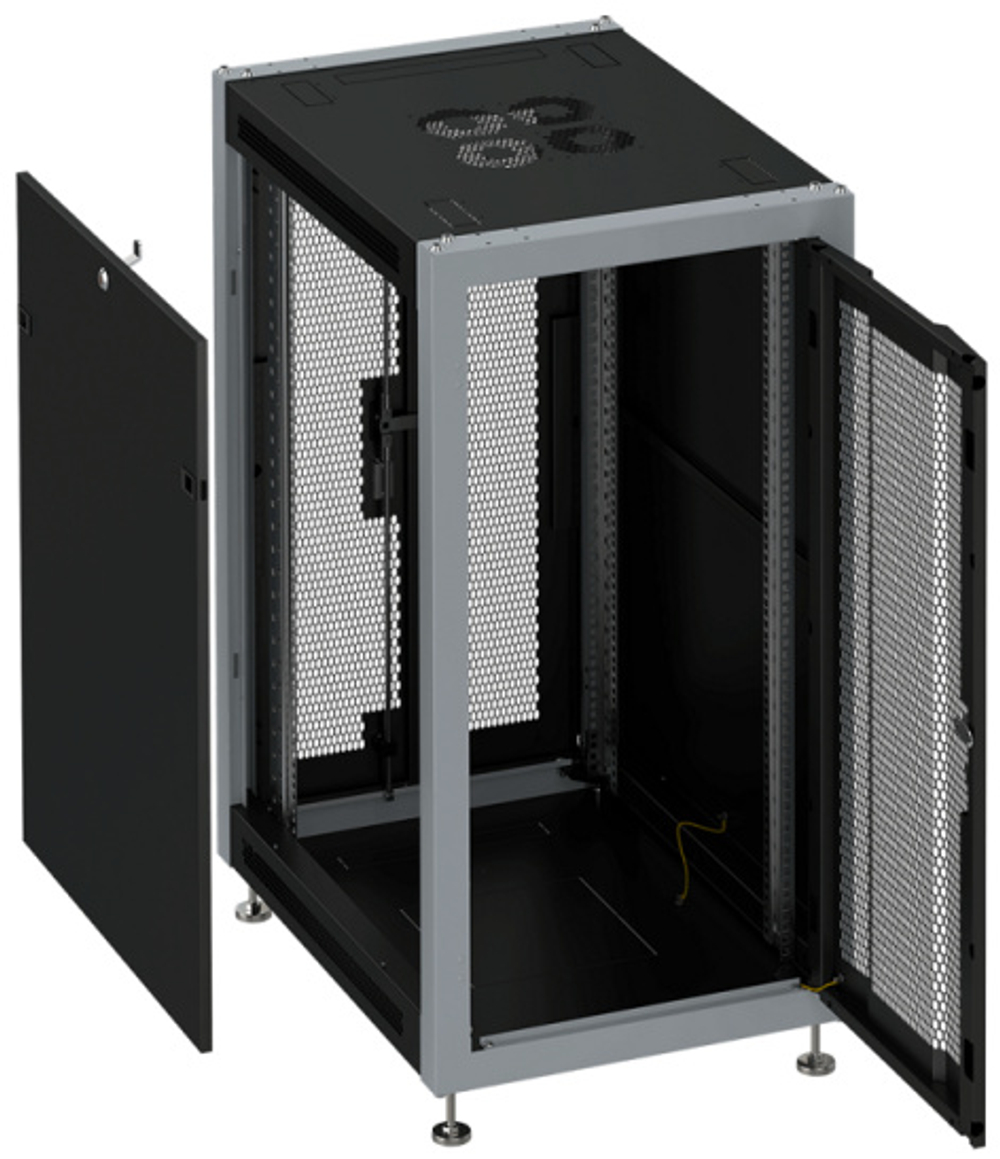 Шкаф напольный 19", 15U SYSMATRIX SL 6015.934