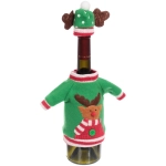 Украшение на бутылку «Новогодний наряд» 12*18 см