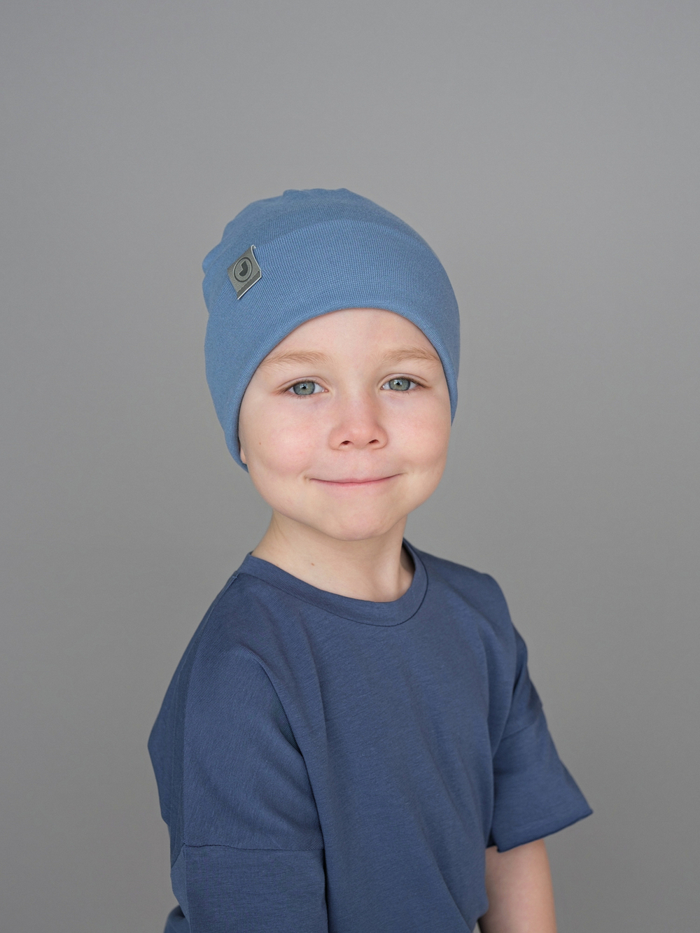 Шапка трикотажная РИО(Джинс)