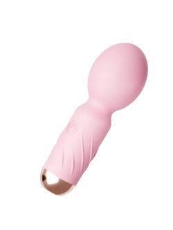 Нежно-розовый мини-вибратор Cute mini Wand