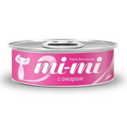 Консервы MI-MI для кошек и котят с омаром - 80 гр