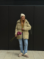 Пуховик Bob зеленое яблоко