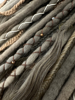 Многофактурный комплект с кончиками из козы