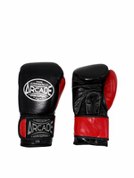 Перчатки боксерские Arcade черно-красные