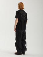 Мужская Футболка Maha-paizhi Sashiko Crane Kung Fu Palm Strike