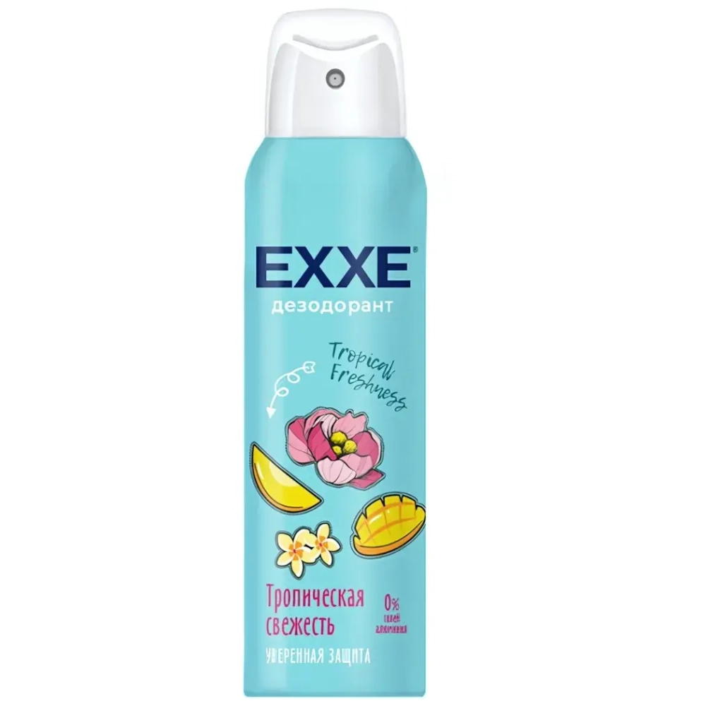 Дезодорант-антиперспирант EXXE «Тропическая свежесть» 150мл