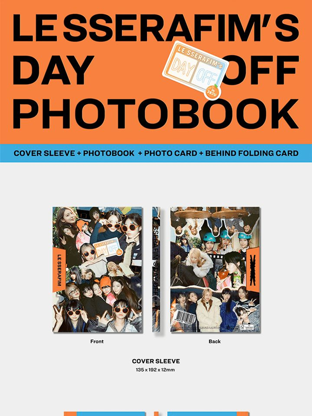 публикация LE SSERAFIM - DAY OFF IN JEJU Photobook