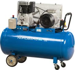 Компрессор поршневой с ременным приводом, объем 200 л NORDBERG ECO NCE200/520