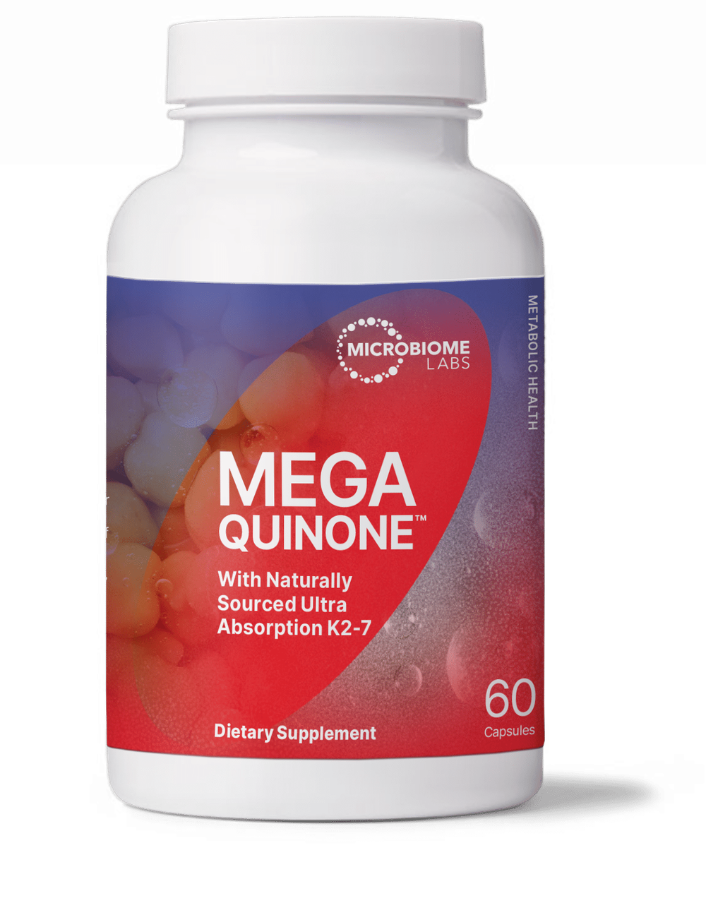 MicrobiomeLabs - MegaQuinone K2-7 60 capsules