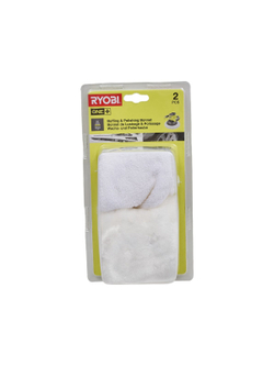 Набор полировальных насадок для R18B-0 (254 мм; 2 шт.) Ryobi RAK2BB 5132002786