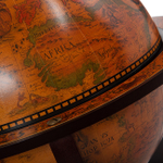 Глобус-бар "Alfeo" настольный, сфера 33 см. JG-33040-RR00