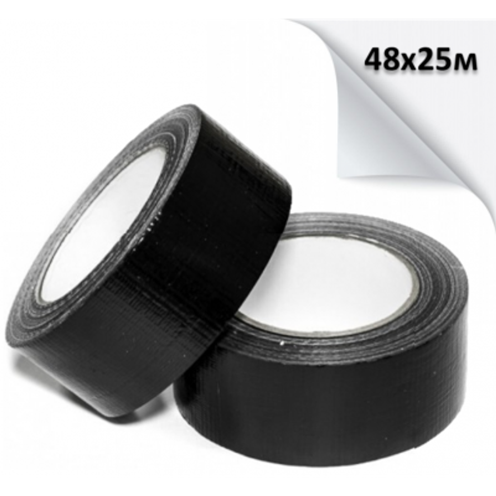 Скотч армированный тпл, черный