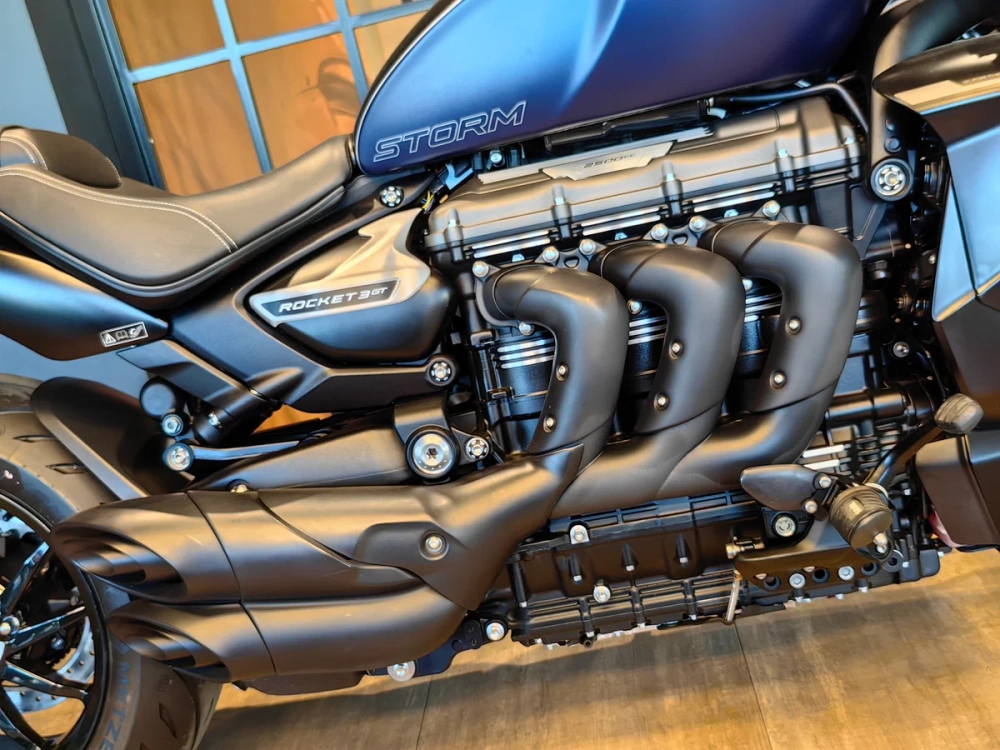 Triumph Rocket 3 GT STORM, 2024 Blue Satin