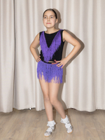 Детский топ с бахромой