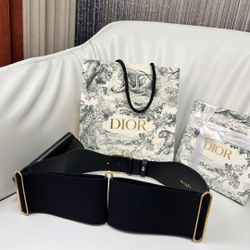 Christian Dior Saddle Belt With Pouch