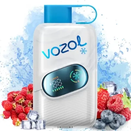 Vozol STAR CLICK 50000 - Blue Razz Ice (5% nic)