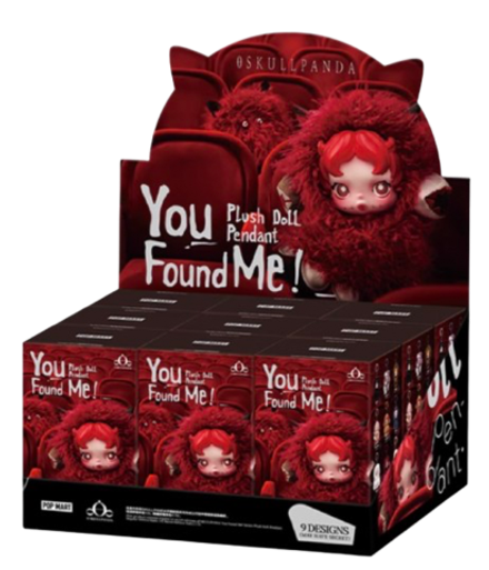 Рандомный брелок Blind Box POPMART Skullpanda You Found Me