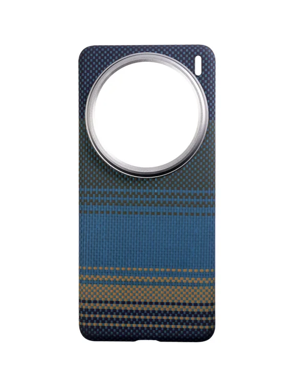 Карбоновый чехол для Vivo X200 Pro с MagSafe ночной-синий (Night-Blue)