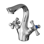 Смеситель для раковины 1/2 кер. MIXLINE ML10-04 п/гайку (без подводки)