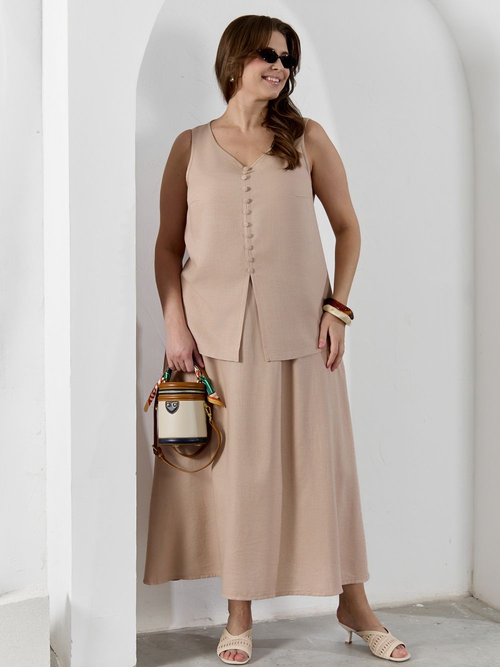 Юбка Камео-5 Виотекс БЕЖЕВЫЙ