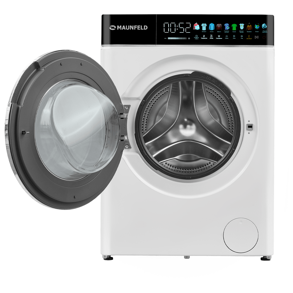 Стиральная машина c инвертором и сушкой  MAUNFELD MFWD1295WH05 9 кг/5 кг сушки