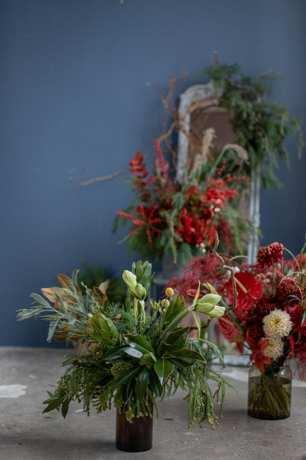 Букет символ года Green wooden snake