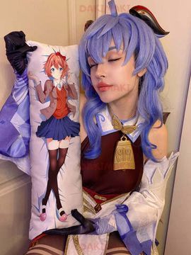 Мини дакимакура Саёри из Доки Доки арт. M0207, 60х20 см