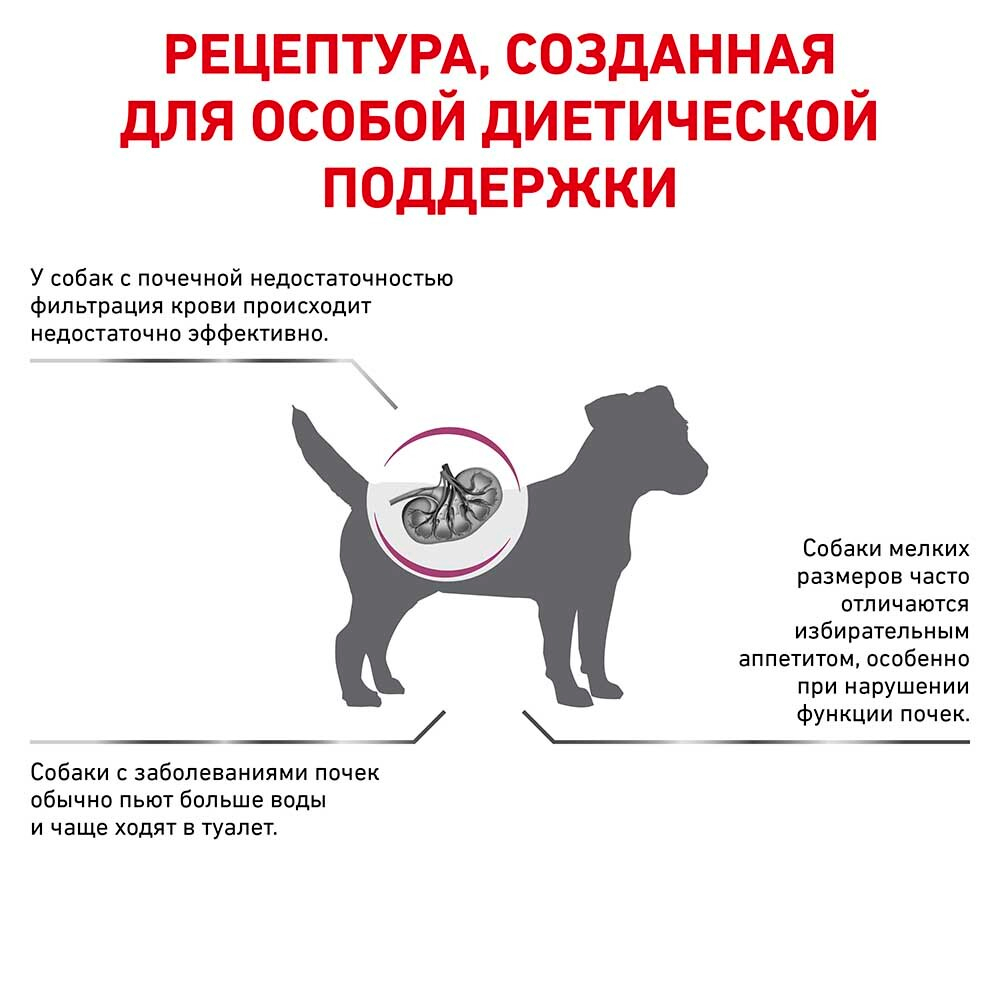 Royal Canin VET Renal Small Dog - диета для собак мини пород с хронической болезнью почек