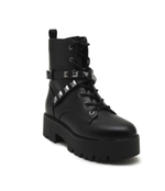 Кожаные ботильоны Guess - черный(FL8VDA ELE10)