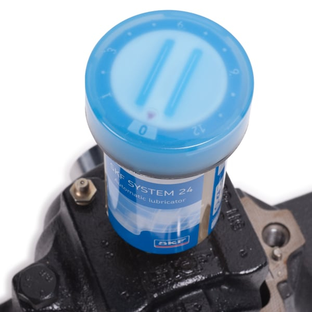 Lubricator accessory protection cap for SKF SYSTEM 24, gas driven single point automatic lubricator LAPP 6