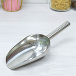 Совок для сыпучих продуктов 500мл нерж средний 282459