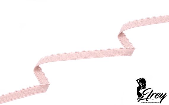 168 641/8 ОПТ Резинка отделочная Lauma Fabrics, 8 мм, серебристый пион 168