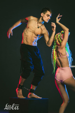 Оковы-поножи Lola Games Amazea, черные, ширина 6 см