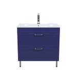 Тумба с умывальником IDDIS Oxford, напольная, 80 см, синий, OXF80N0i95K