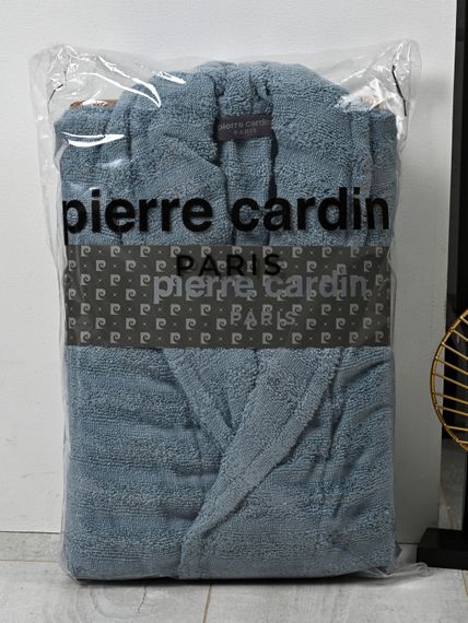 Халат махровый PIERRE CARDIN Home лазурный
