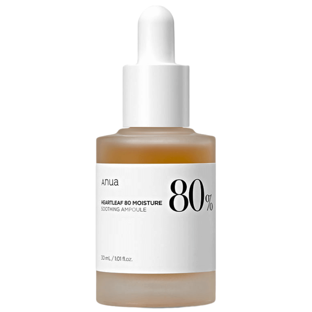 Ампула Anua Heartleaf 80% Moisture Soothing Ampoule на основе хауттюйнии 30 мл
