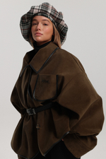 Бомбер двусторонний из вельвета