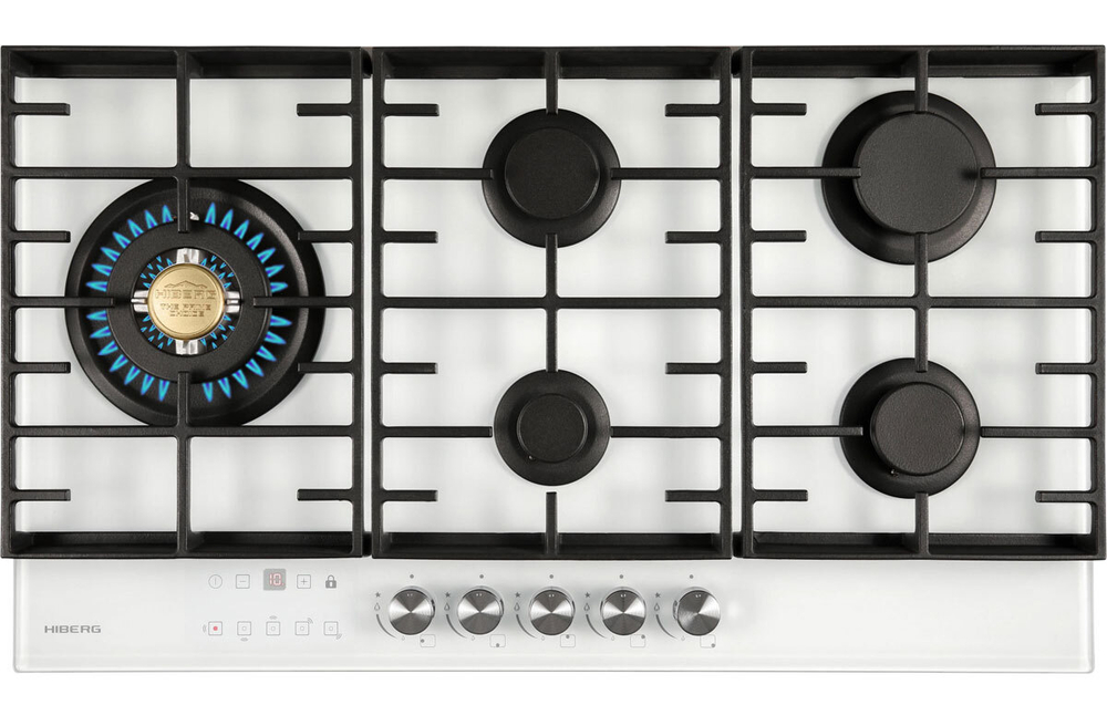 Газовая варочная панель Hiberg VM 9155 W