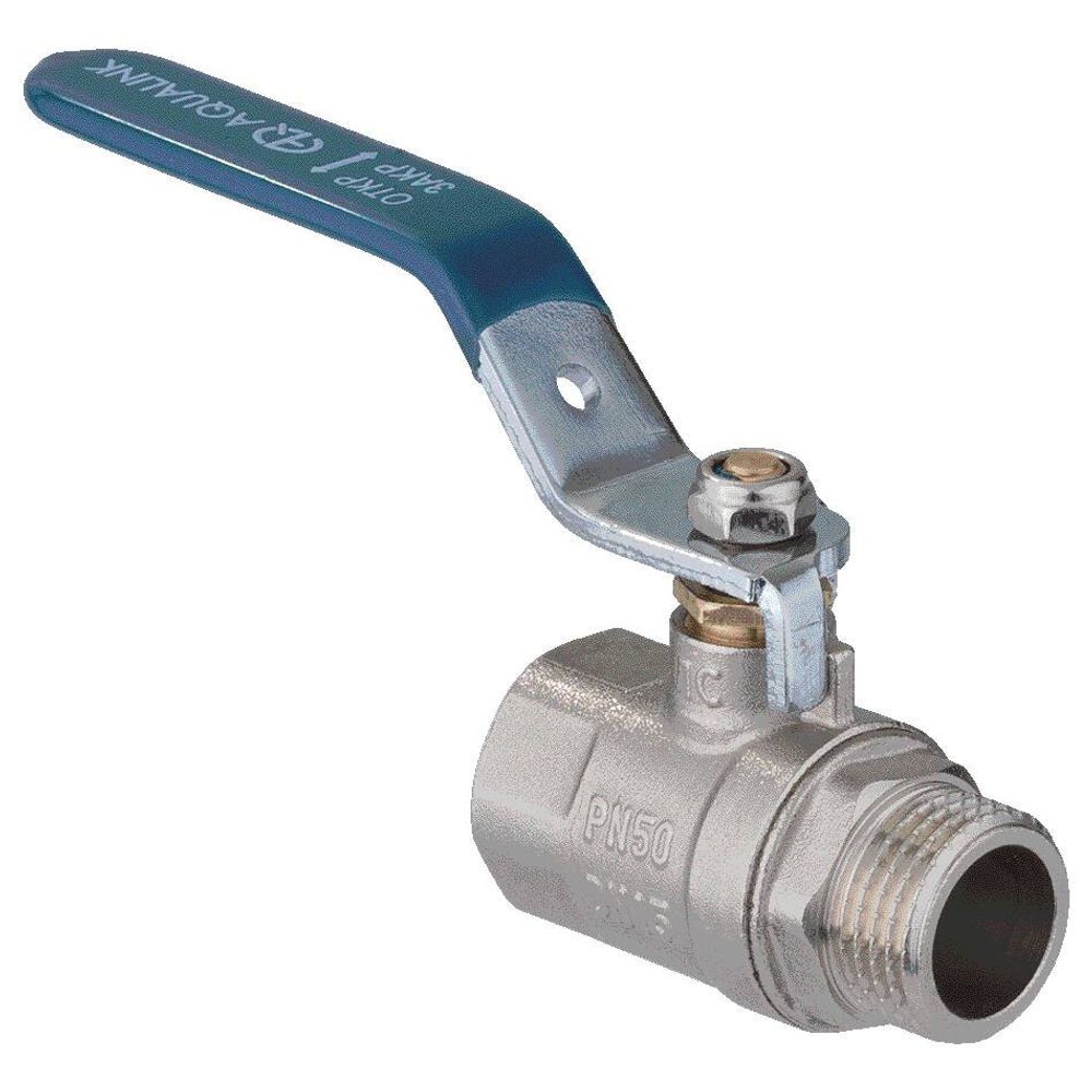 Кран шаровый 1/2 в-н ручка Aqualink, 01149