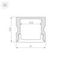 Профиль Arlight ARH-LINE-2315-2000 ANOD 036331