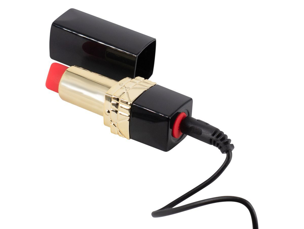 Перезаряжаемый вибратор-помада (Цвет: разноцветный)