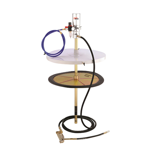 Комплект для подачи консистентной смазки из бочки 200л., насос K=50:1, мембрана 585 мм, пистолет