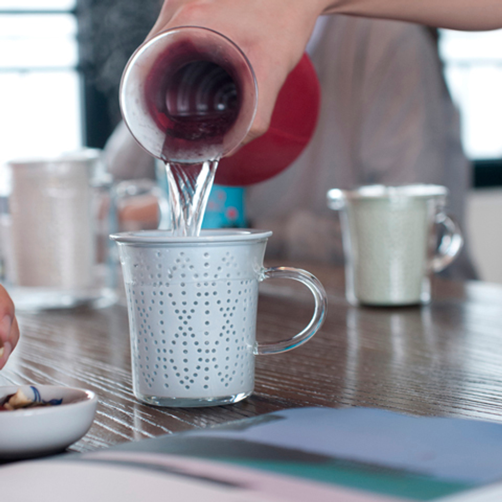 Кружка с ситечком Loveramics C080-35ABE