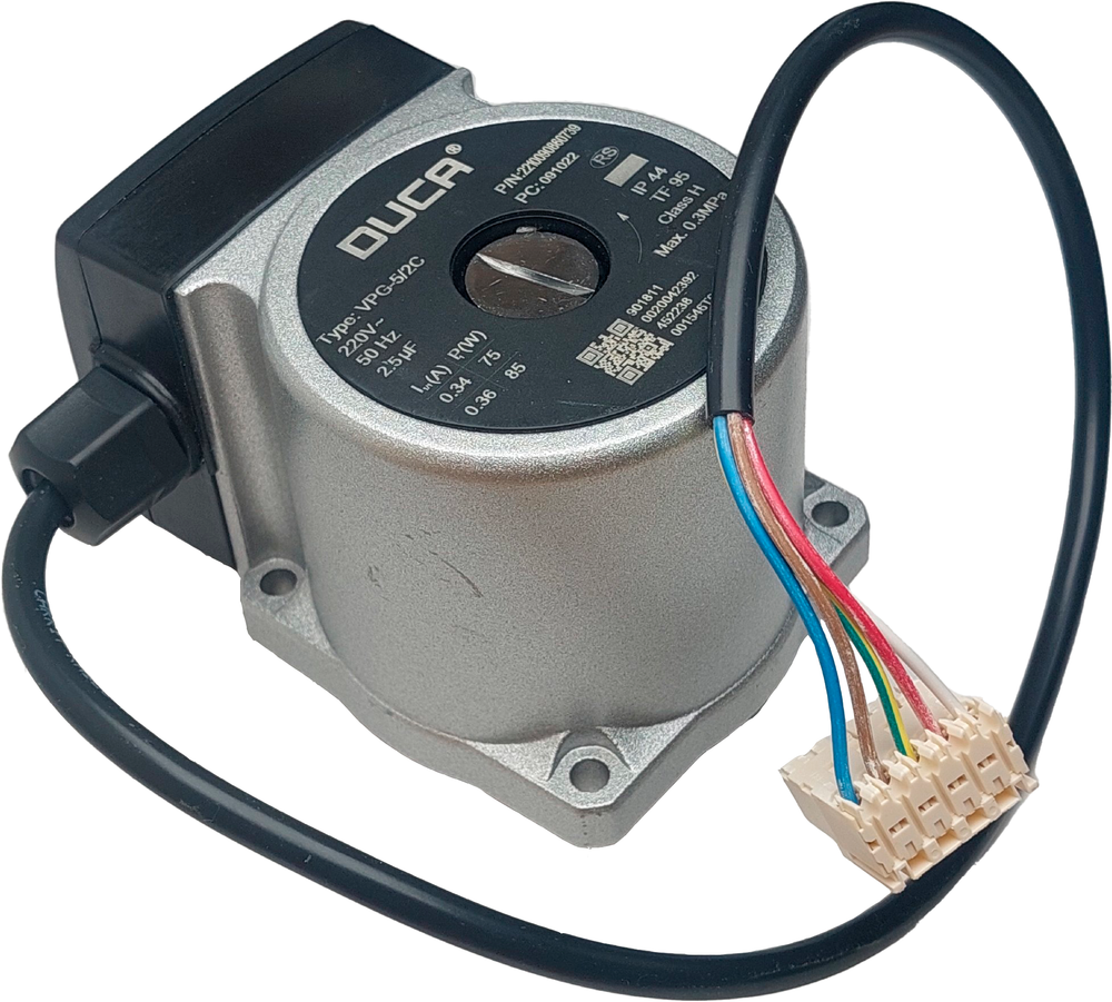 Голова насоса Duca VPG-5/2A для котлов Vaillant 0020014171.DUCA